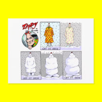 Let It Snow postcards