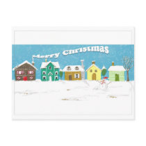 Let it snow ! postcards