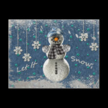 Let It Snow postcards