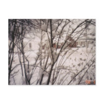 LET IT SNOW postcards