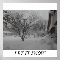LET IT SNOW POSTERS