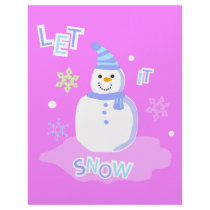 let it snow screen letterhead