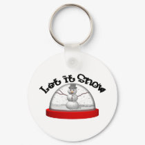 Let It Snow, Snow Globe keychains
