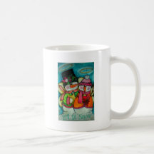 Let It Snow - Snowman Angels Mugs