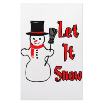 Let It Snow stationery