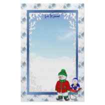 Let It Snow stationery