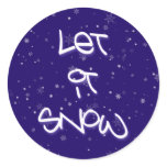 Let it Snow Stickers