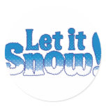 Let it Snow Stickers