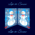 Let it Snow t-shirts