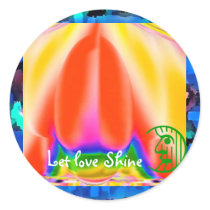 Let Love Shine stickers