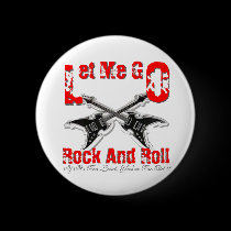 Let Me Go Rock And Roll Black Buttonne by gacatmandu Let Me Go Rock And Roll Black Buttonne