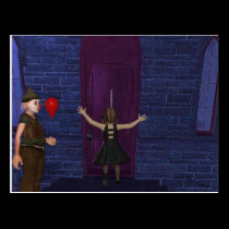 Let me In!!! postcards