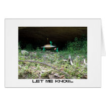 Let Me Know When you come in for a landing. Card