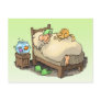 let me sleep longsleeper postcard