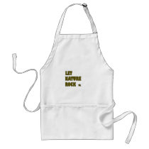 Let Nature Rock aprons