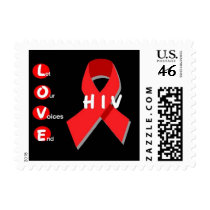 Let Our Voices End (LOVE) HIV postage