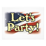 Let’s Party! Personalized Invitation