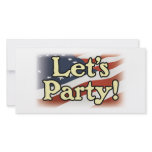 Let’s Party! Personalized Photo Card