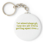 Let somethings go key chain