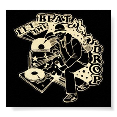 let the beat drop poster by ahadel