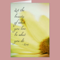 Let the Beauty Floral cards