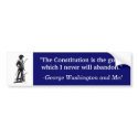 Let the Constitution be your Guide bumper stickers