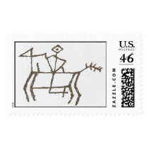 Let The Cowboys Ride ! postage