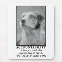 Let the dog take the blame for your farts mouse pads