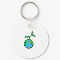 Let the Earth Grow keychains by Eholidayz Let the Earth Grow keychains