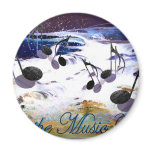 Let the Music Flow magnets
