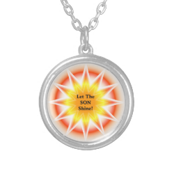 Let The Son Shine 3 Personalized Necklace