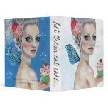 Let them eat cake 3 ring binder