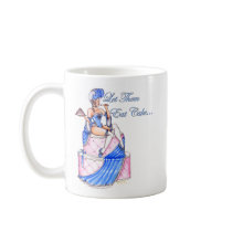 'Let Them Eat Cake' Double Sided Mug mugs