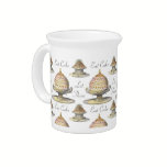 Let Them Eat Cake French Pastries - Vintage Style pitchers