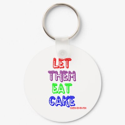 Let them eat cake keychains by cakesin3d