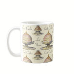 Let Them Eat Cake Vintage Pastries - Vintage Style mugs