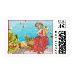 Let Them Eat Cupcakes for Christmas Postage