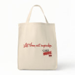 Let Them Eat Cupcakes Tote bags