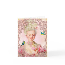 Let Them Eat Macarons Marie Antoinette Cards