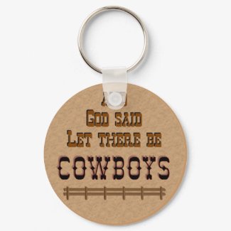 Let there be COWBOYS KeyChain keychain