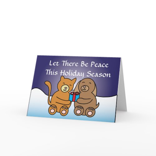 Let There Be Peace Card card