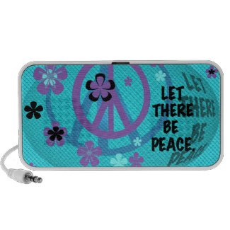 Let There Be Peace Doodle Speakers doodle