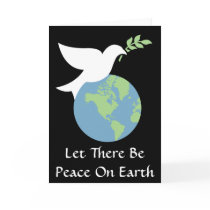 Let There Be Peace On Earth Blank Card by teeboutique Let There Be Peace On Earth Blank Card