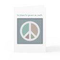 Let there be peace on earth...CARD