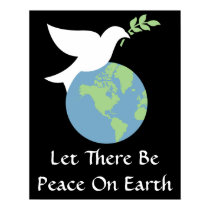 Let There Be Peace On Earth Poster posters by teeboutique Let There Be Peace On Earth Poster posters