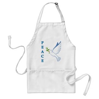 Let there be peace on earth this Christmas season! Apron