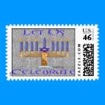 Let Us Celebrate Stamp stamps