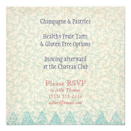 Let Us Eat Cake Party Invitations