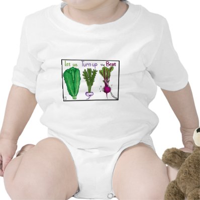 Let Us Turn Up the Beat Baby Bodysuits