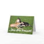 Let you eat!  cards